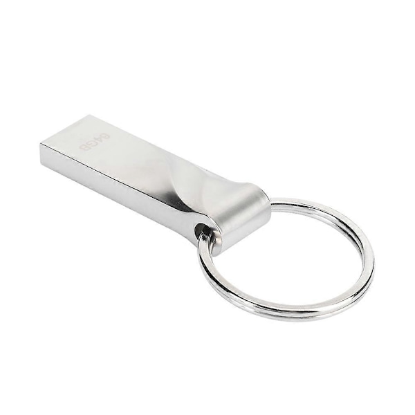 Hukommelseslager Stick Pendrive Laptop Tilbehør Zink Legering 64GB til Vista / OS X / Linux