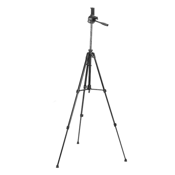 55 tum Bärbar Tripod Vikbart Stabilt 1/4 Skruv Kameragolvstativ för Telefonprojektor
