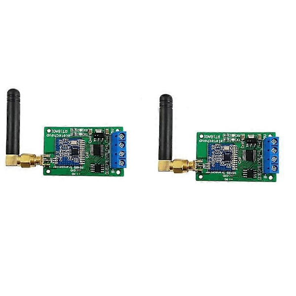 2 stk. RT18A01 RS485 Transceiver Trådløs Repeater 485 Master-Slave Kontroll 433M 868M Uhf Modul, 43