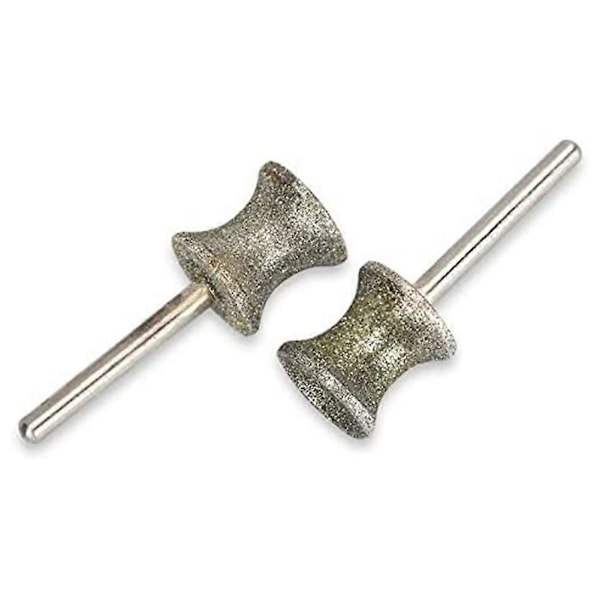 2 Pakke Diamant Hund Neglefil Bits for Roterende Verktøy Passer for og Mange Andre