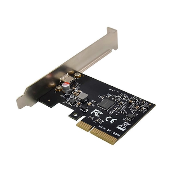 USB3.2 PCI-E -laajennuskortti USB 3.0 PCIe X4 20Gbps teollisuusnopeuksinen laajennuskortti ASM3242 pöytäkoneille