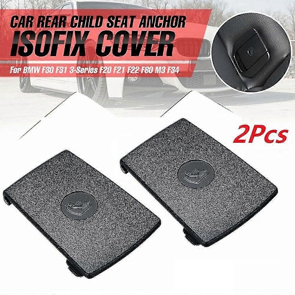 2x For - F20 F30 F31 E84 E87 3-sarjan Takana oleva Lapsen Ankkurointi Isofix-Peite 52207319686