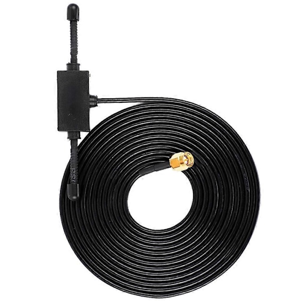 Kestävä ABS-muovista valmistettu GSM-antenni SMA-urosliittimellä, 3 dBi vahvistus (824-960 / 1710-1990 MHz)