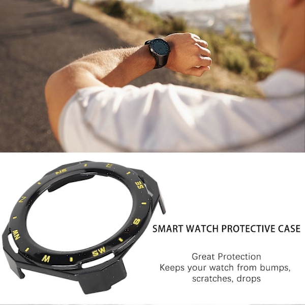 PC-puskurikuori, kestävä iskunkestävä suojakotelo Huawei Watch GT Cyber -kellolle