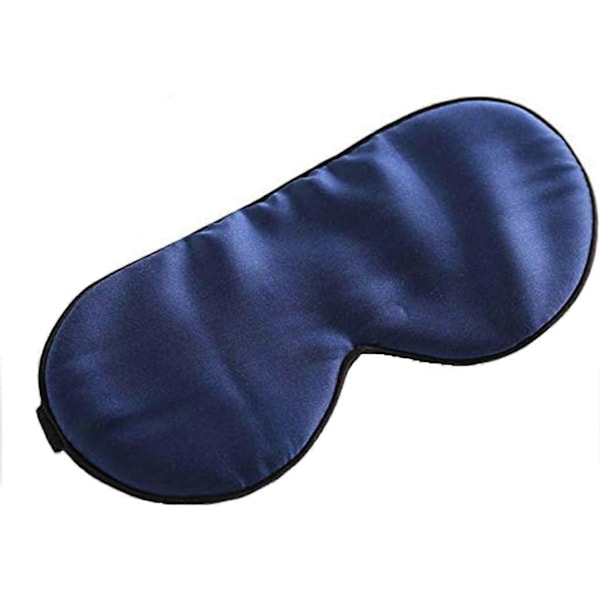 Sömnglasögon, Silkesögonmask för sömn med justerbar rem, Satin Blackout Sömnglasögon för män & kvinnor, Bekväm ögonbindel för natten