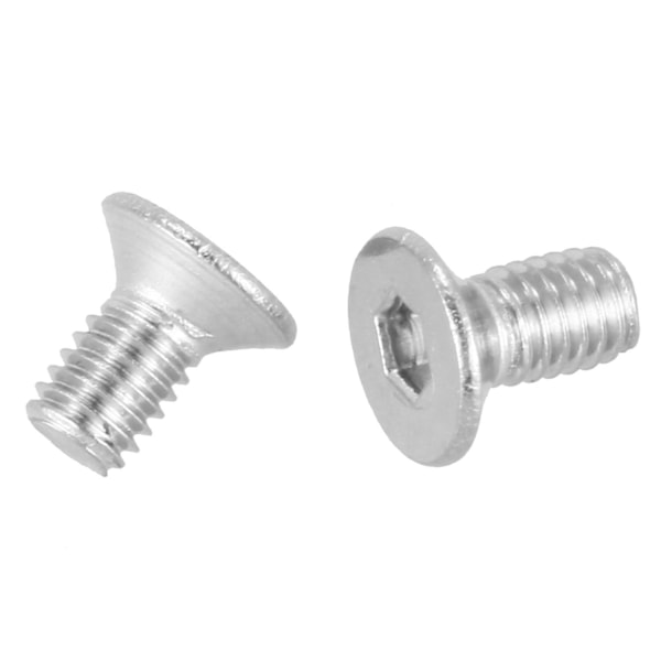 M3 x 6mm kuusiokoloiset uppokantaiset ruuvit, tasapää, 50 kpl