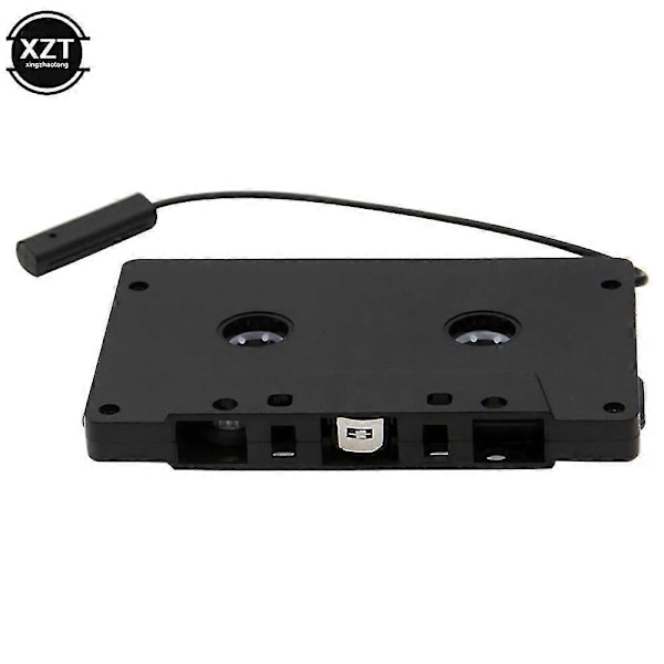 Bil Kassett Bluetooth-kompatibel 5.0 Adapter Konverter Bil Tape Audio Kassett For Aux Stereo Musikk Adapter Kassett Med Mikrofon