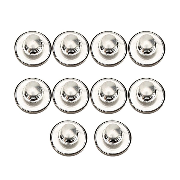 10 stk. Justerbare Avtakbare Knapper - DIY Tilbehør for Bukser, Ryggsekker, Gensere, Belter