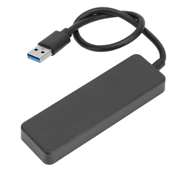 USB 3.0 4-portinen Hub 5Gbps Nopea 4-in-1 Suojaustoiminto USB-jakaja Kotimatkailuun Toimistoon Ulkotiloihin