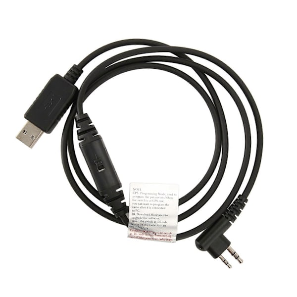 Walkie Talkie Programmeringskabel To-vejs Radio PC76 Frekvens Skrivekabel til Hytera TD500 TD520 TD560 BD500 BD510 BD610