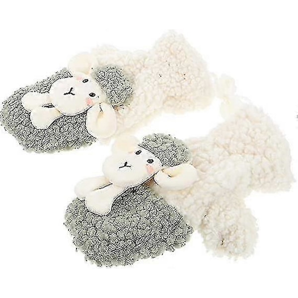 Cute Cartoon Gloves Winter Plush Sheep Gloves Lovely Thicken Mittens Gloves Warm Gloves Windproof Women Girls Gift -NMAOV