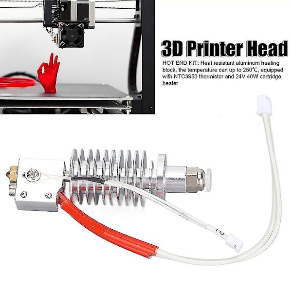 Udskiftelig Hotend til ANYCUBIC Chiron-serien af 3D-printere - Holdbare og stærke metalforsyninger XH