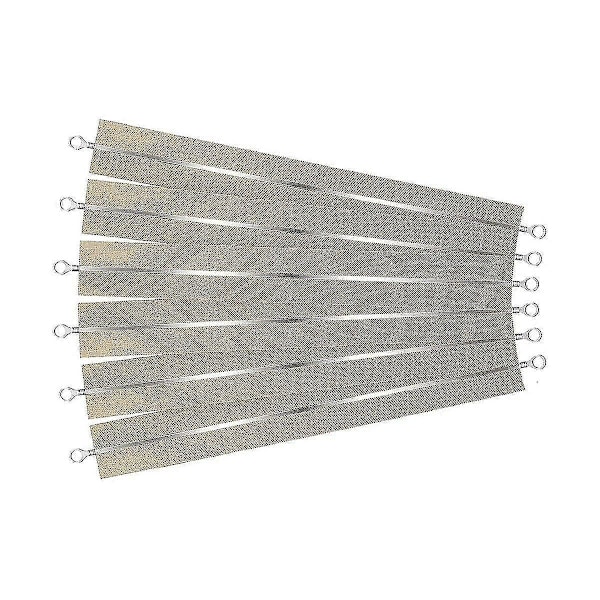 Impulsforsegler Reservedeler 12 Tommer - 2 mm Varmesveisebånd Tapes Forsegler Reserveelementer 6 Pakk