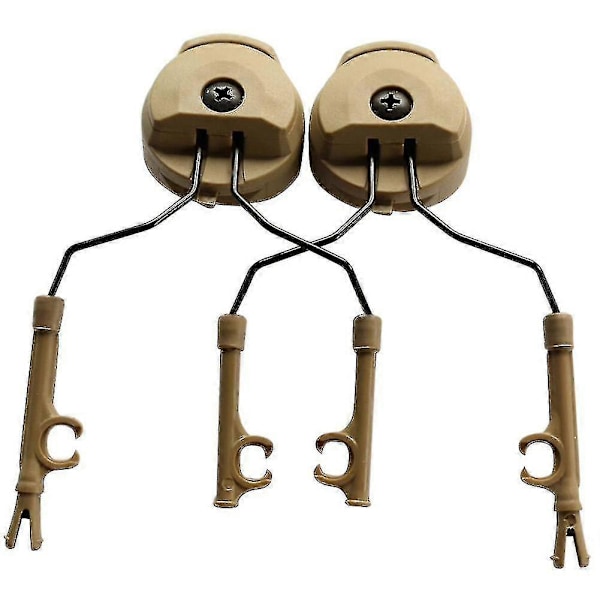1 Par 3m Peltor Arc Rail Adapter Tilbehørssett For Alle Rail Ballistiske Hjelmer