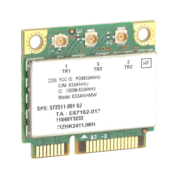 Trådløst Netværkskort 450Mbps Mini PCIE WiFi Kort 2.4G/5G til Lenovo FRU: 60Y3232 6300AGN