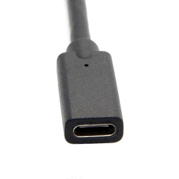 90 Asteen Oikea Kulma USB 3.1 Type C Uros-Naaras Jatkojohto Tietolinja HTC 10:lle