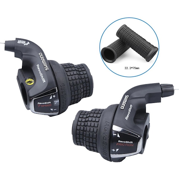 Tourney Sl-rs35-sykkelgirhendel med grep, 3x7s, 21 gir Shimano
