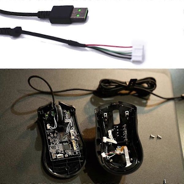 Ersättningskabel för Razer Mamba Elite Mus - Hållbar Nylonflätad