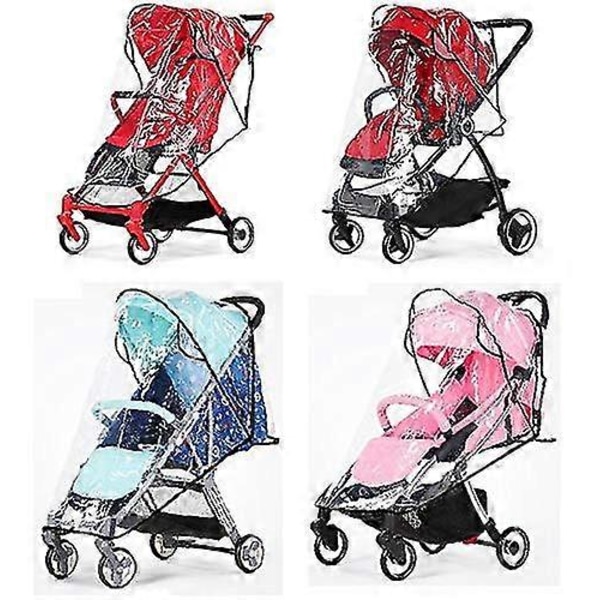 Regnskydd Barnvagn Universal Vattentätt Regnskydd för Barnvagn, Regnskydd Barnvagn, Joggingvagn, Väderskydd Barnvagn, Vind, Snö, Damm, T