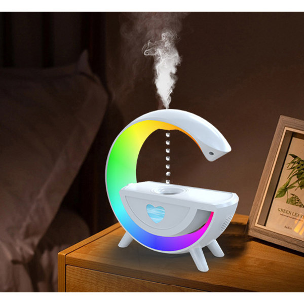 Multifunksjonell anti-gravitasjons luftfukter Bluetooth-høyttaler atmosfærelys