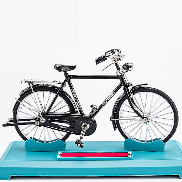 Desktop Klassisk Cykel Ornamenter DIY Cykelmodel Skala Perfekt Gave Til Jul Fødselsdage