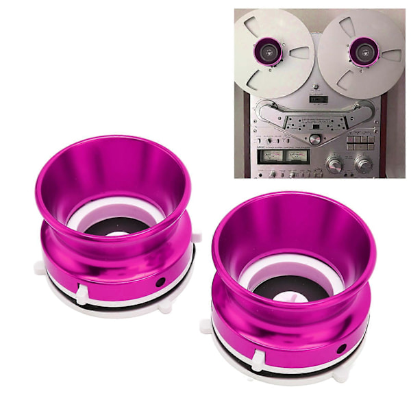 1 Par 10 Tums NAB-Navadapter Aluminiumlegering Universal Lastenhet för Bandspelare