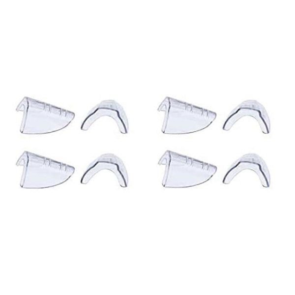 4 Par Ögonglas Sidoskydd Klara Sidoskydd för Skyddsglasögon