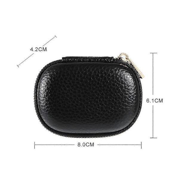 Etui til B&O Play Beoplay E8 Headset i PU Læder - Stødabsorberende Beskyttelse