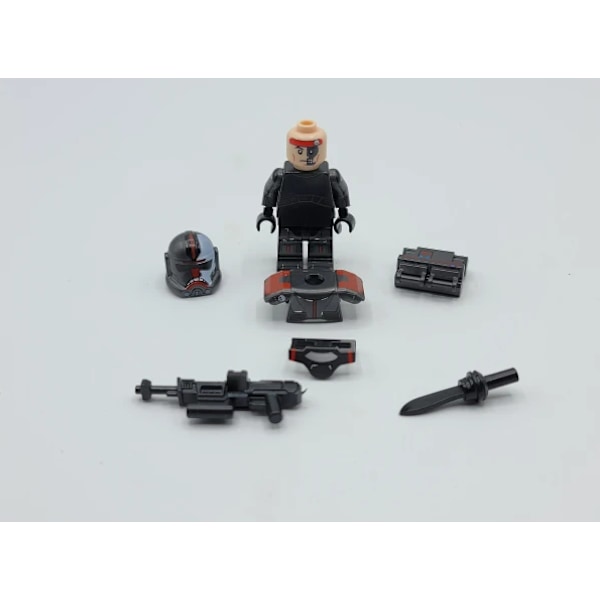 5 STK Corey KT1047 Planet Series Hunter Echo Destroyer Børne Samle Byggeklodser Minifigur Legetøj