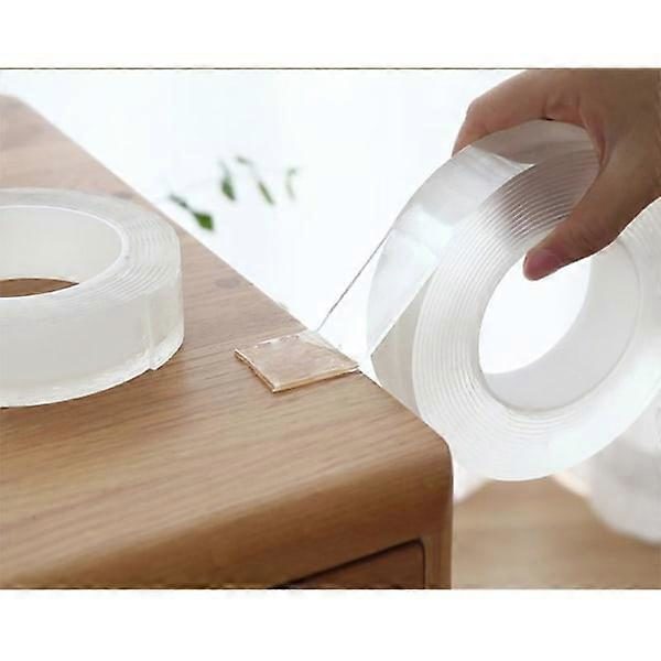 Nano Tape Genanvendelig Dobbeltklæbende Transparent - 3M Transparent