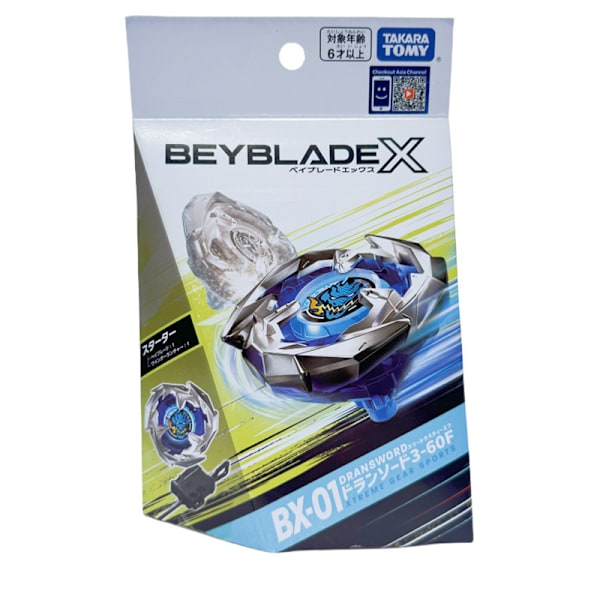 Beyblade Autentisk Takara Tomy Beyblade Burst X Generation BX01 Angrebsstarter Sæt BX-01