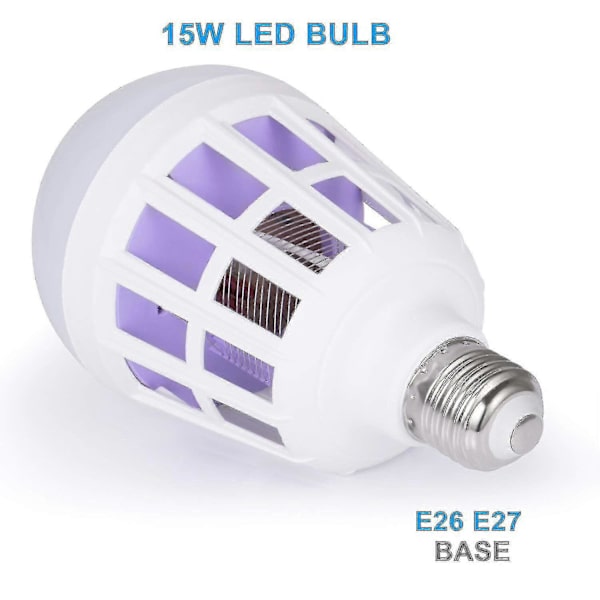 Sähköinen Hyttysentappaja Lamppu 2 in 1 UV LED