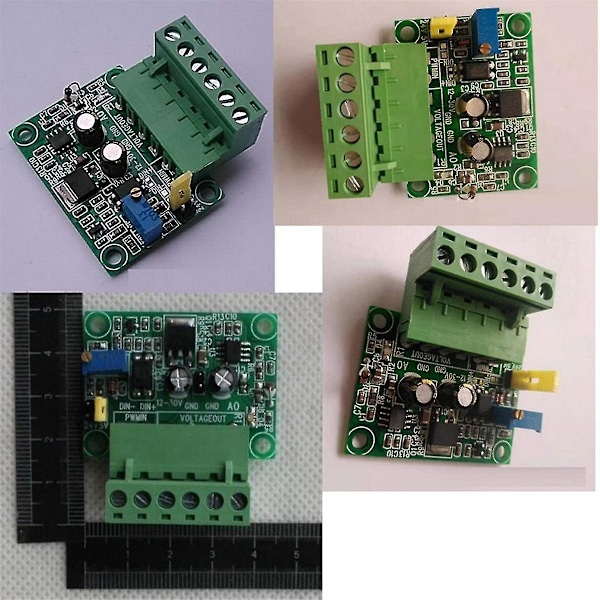 1-3kHz PWM 0-10V Signal til Spenningskonverteringsmodul Digital Analog Kort Spenningskonvertering Konverteringsverktøy