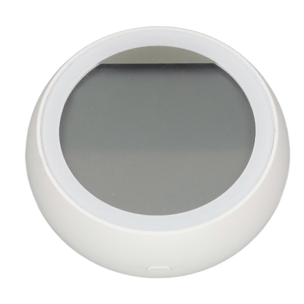 Hvit Smart Temperatur- og Fuktighetsmonitor Trådløs Termometer Hygrometer for Zigbee