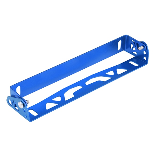 Universal Car Styling Aluminum License Plate Frame Adjustable Racing Number Plate Holder Blue