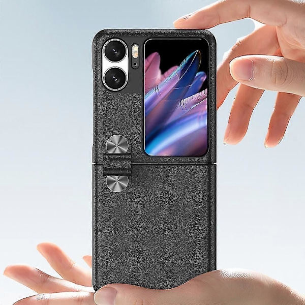 PU-læder etui kompatibelt med Find N2 Flip 5G Smartphone