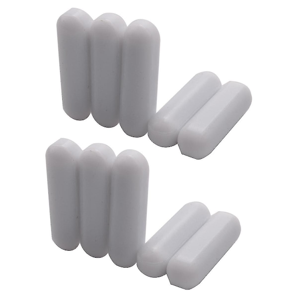 10 stycken Magnetisk Rörverk Mixer Rörstav Laboratorium Rörplatta Magnet Rörstav Magnetisk (7x25mm)