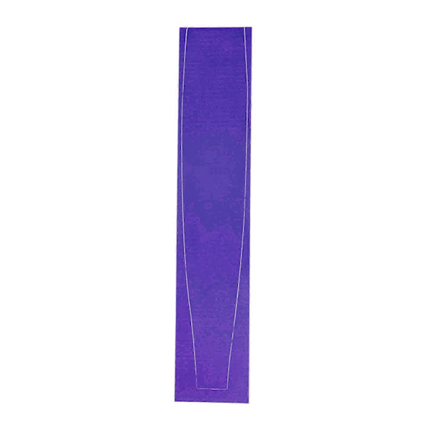 Midtskin for PS5-konsollen, ripebestandig, integrert midtre stripe-klistremerke, konsollens midtre del, beskyttelsesstripefilm, lilla