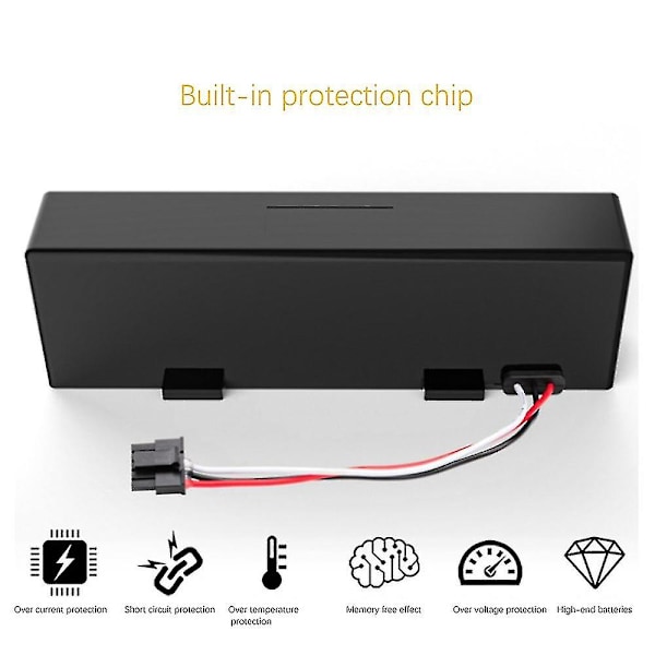 Reservebatteri Kompatibelt For Yunmi Robotstøvsuger Eller Jx37 Roboter 3200mah 14.8v