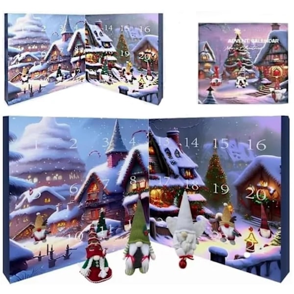 2024 Santa Claus Christmas Calendar, 2024 Christmas Calendar, 24 Day Santa Claus Collection Calendar