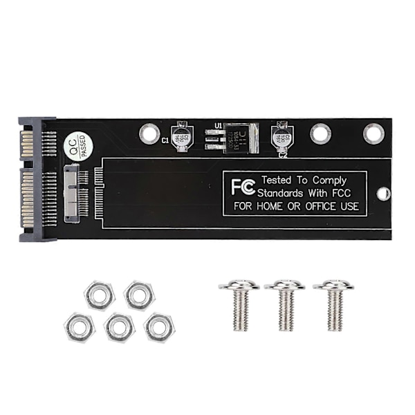 12+6-pins til 22-pins SATA harddisk-adapterkort for Macbook 2010 2011 SSD PCBA
