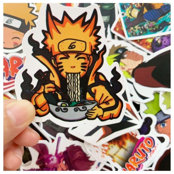 Anime Naruto Sticker Klistermärken Stickers 50st