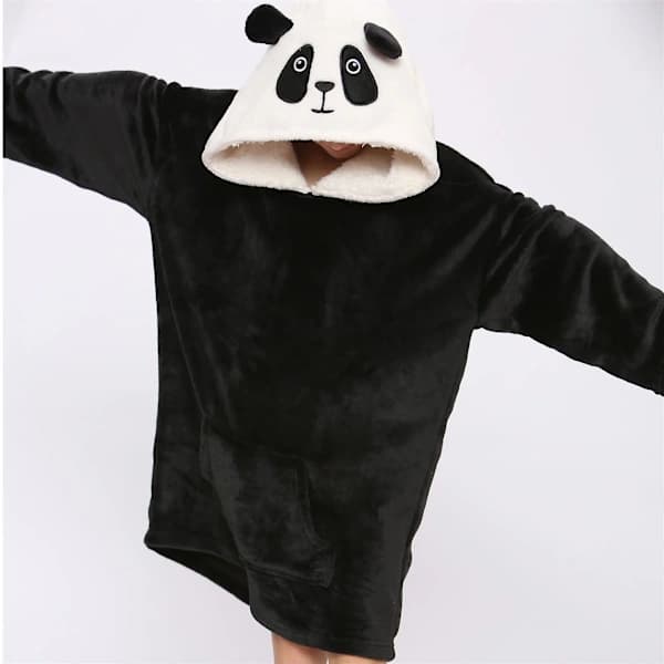 （pow yeah！）Unisex Oversized Huppari Panda Snuggle