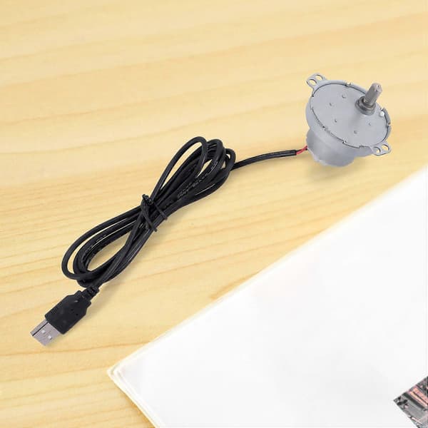 Automatic Rotisserie Grill Tools Metal BBQ Frame Gear with USB Cable Motor DIY Automatic Frame Tool