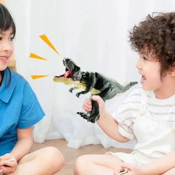 （pow yeah！）Trigger The T-Rex Dinosaur Chomper Leker Dino Griper Morsom Robothånd Klype Leker