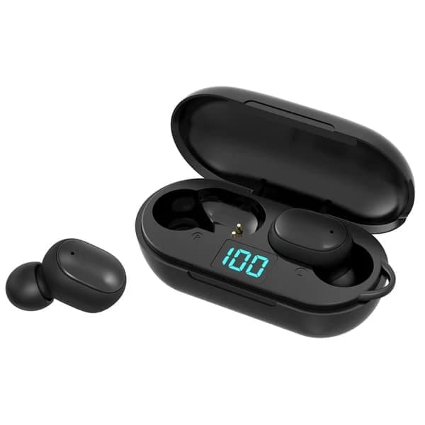 （pow yeah！）TS-H6 True Wireless Bluetooth 5.0 Headset med laddningsfodral