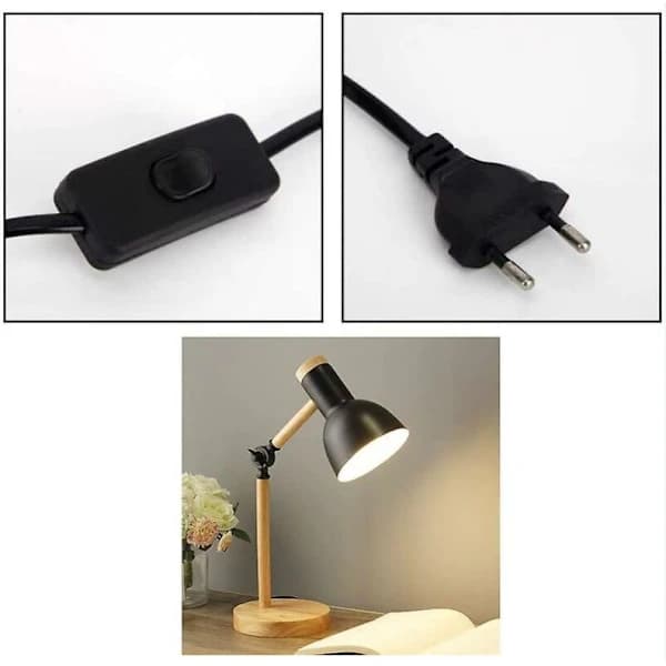 (pow yeah!) Dekorativ LED bordlampe stue moderne trelampe