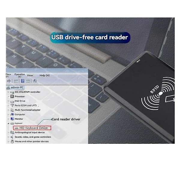 (pow yeah!) USB RFID-læser 125khz ID Kontaktløs Følsomhed Smart Card Reader