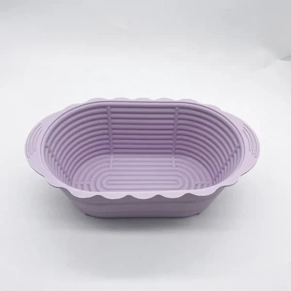 (pow yeah!) Ugn Bakning Degjäsningsskål Vikbar Oval Lila