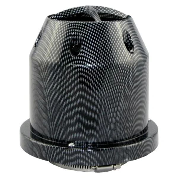 (pow yeah!) Högflödes Luftfilter i Kolfibersvamp Modifiering Luftfilter Insugsfilter 76MM Luftfilter